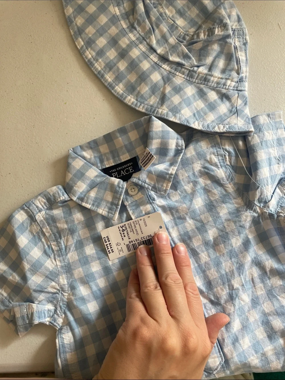 The Children’s Place Gingham Outfit